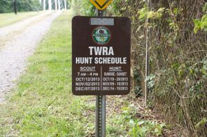 North Boundary Trail Hunting Trail Closings (Before cancellation of October hunting dates due to government shutdown)